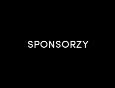 Napis sponsorzy.