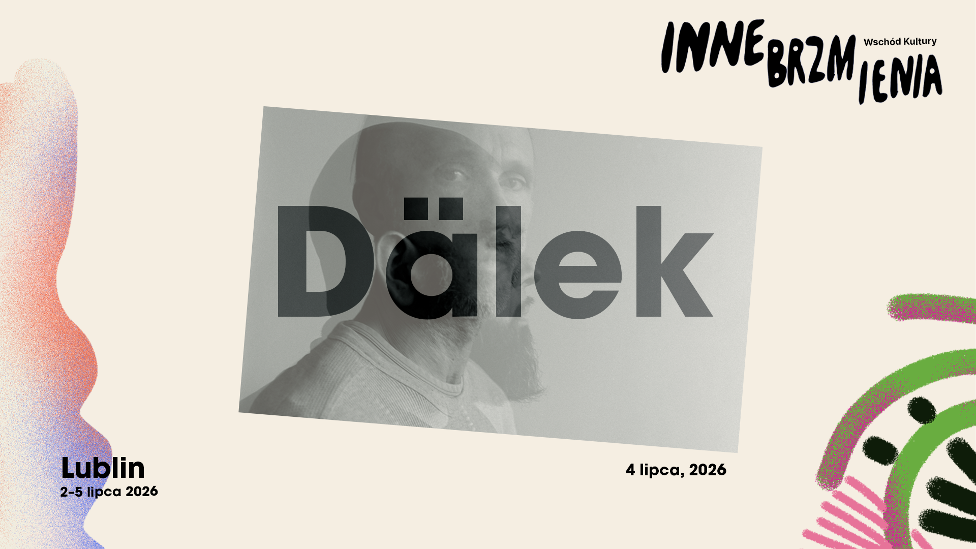 Czarno-białe zdjęcie członków zespołu.